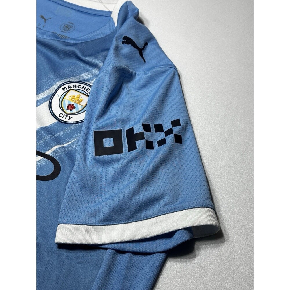 Puma Manchester City Home Jersey Mens Size XL Authentic 780338 NWT New - Picture 4 of 15